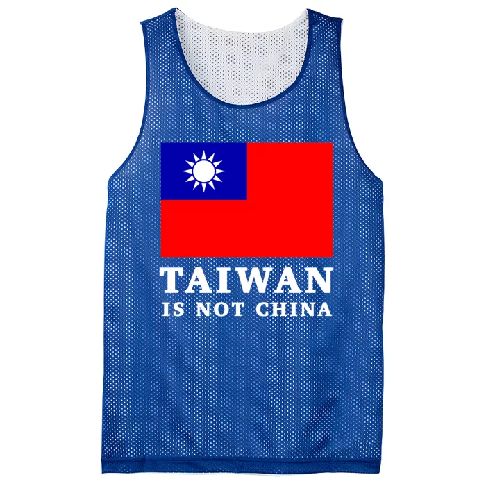 Taiwan Is Not China Great Gift Mesh Reversible Basketball Jersey Tank