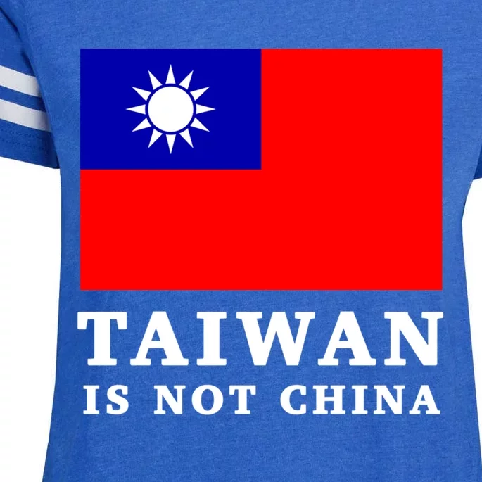 Taiwan Is Not China Great Gift Enza Ladies Jersey Football T-Shirt