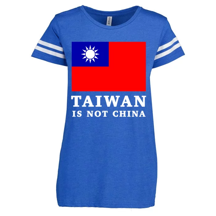 Taiwan Is Not China Great Gift Enza Ladies Jersey Football T-Shirt