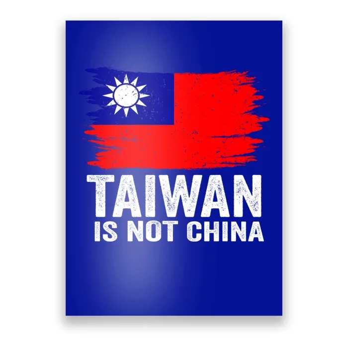 Taiwan Is Not Part Of China Support And Defend Democracy Gift Poster