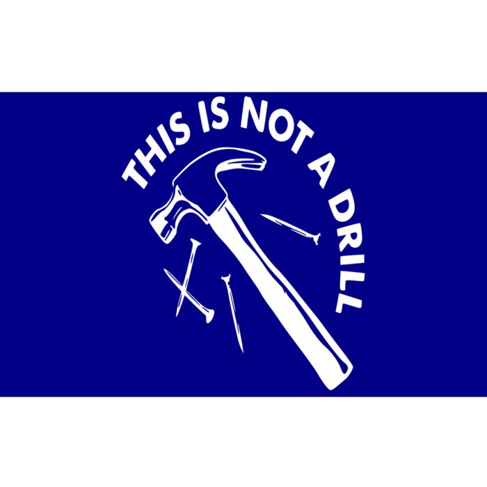 This Is Not A Drill Gift Carpenter Gift Bumper Sticker