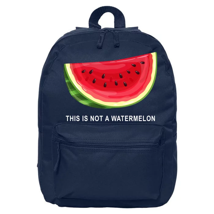 This Is Not A Watermelon Funny 16 in Basic Backpack