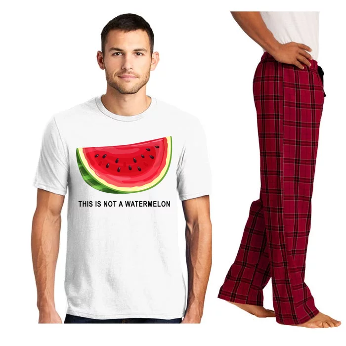 This Is Not A Watermelon Funny Pajama Set