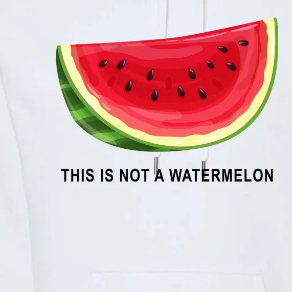 This Is Not A Watermelon Funny Premium Hoodie