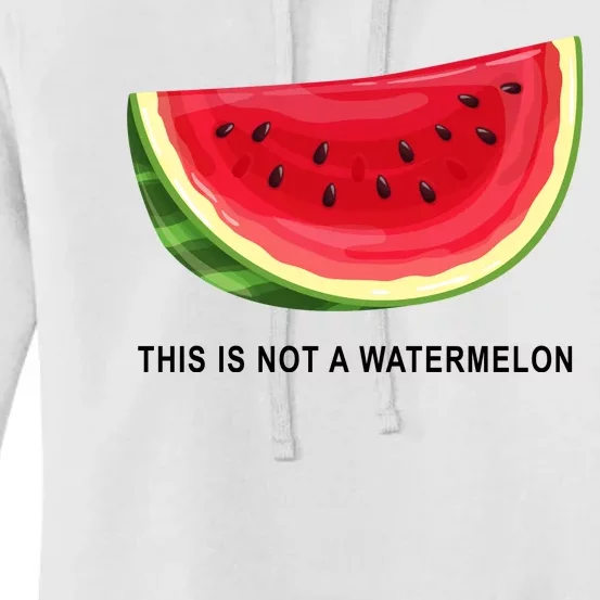 This Is Not A Watermelon Funny Women's Pullover Hoodie