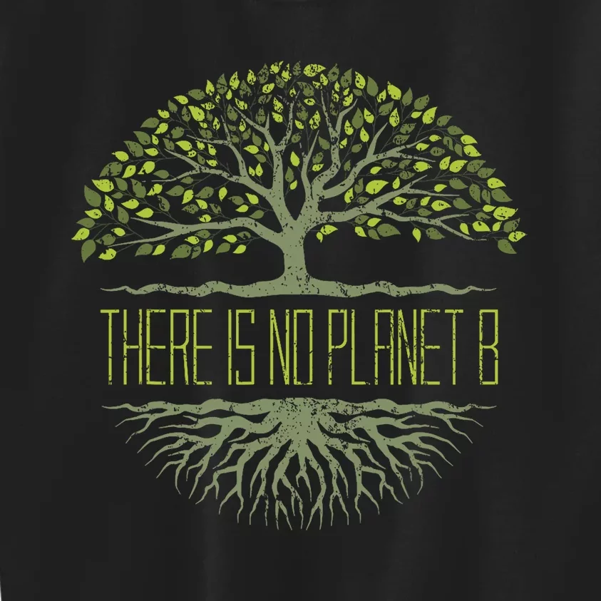 There Is No Planet B Earth Day Kids Sweatshirt