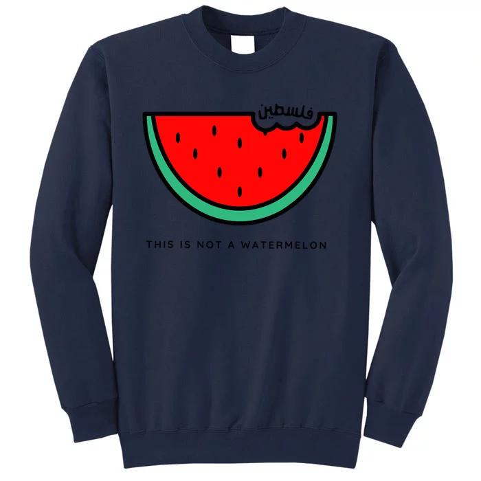 This Is Not A Watermelon Palestine Collection Tall Sweatshirt