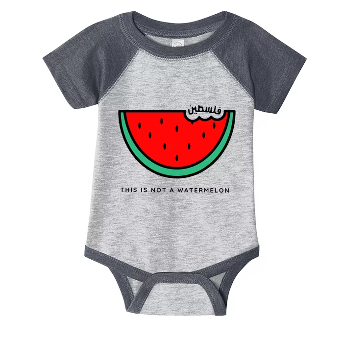 This Is Not A Watermelon Palestine Collection Infant Baby Jersey Bodysuit