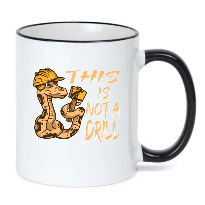 This Is Not A Drill Gift Funny Dad Joke Handy Meaningful Gift Black Color Changing Mug