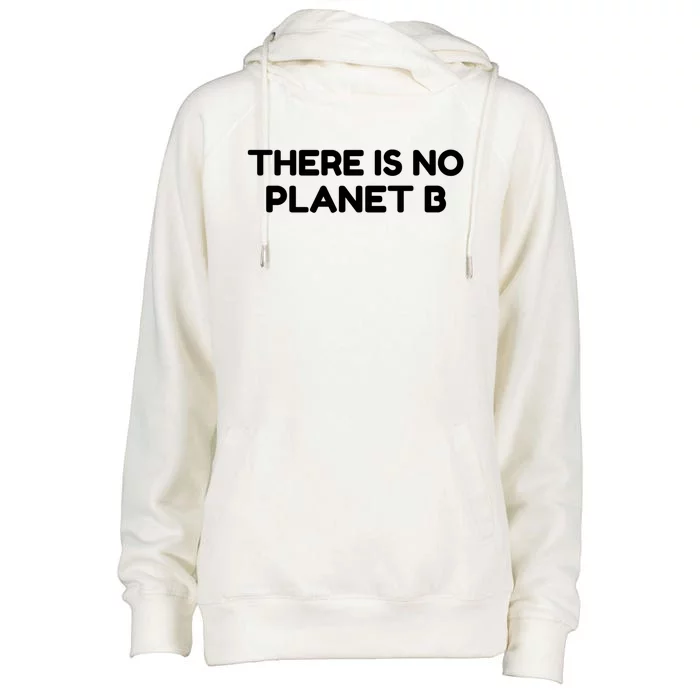 There Is No Planet B Climate Change Save Our Planet Gift Womens Funnel Neck Pullover Hood