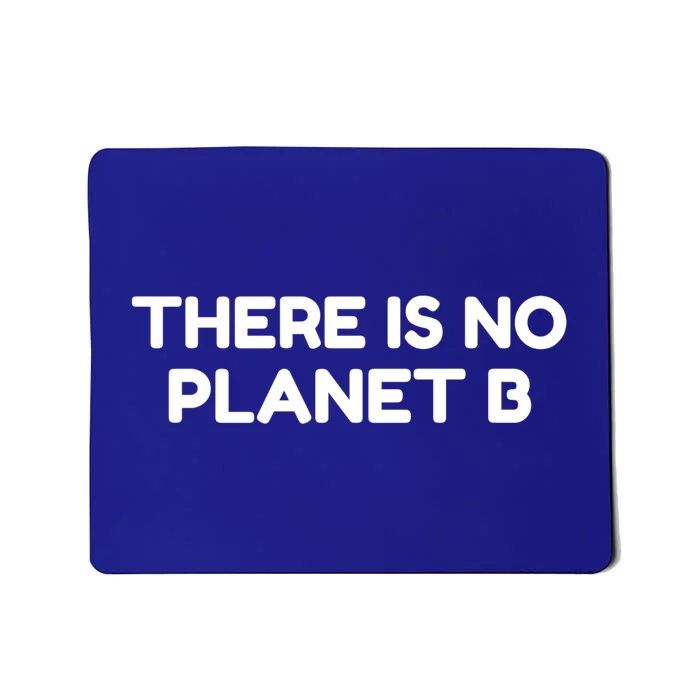 There Is No Planet B Climate Change Save Our Planet Gift Mousepad