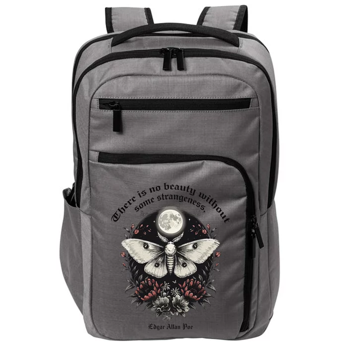 There Is No Beauty Without Some Strangeness Edgar Allan Poe Impact Tech Backpack