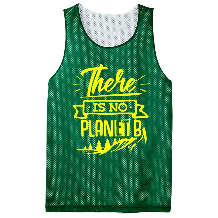 There Is No Planet B Mesh Reversible Basketball Jersey Tank