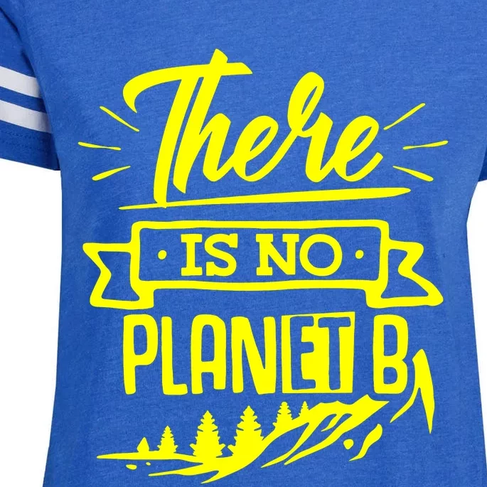 There Is No Planet B Enza Ladies Jersey Football T-Shirt