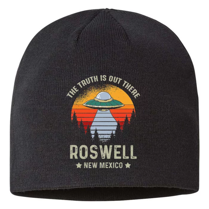 Truth Is Out There Roswell New Mexico Alien Abduction Ufo 8 1/2in Sustainable Knit Beanie