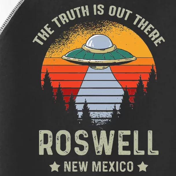 Truth Is Out There Roswell New Mexico Alien Abduction Ufo Toddler Fine Jersey T-Shirt