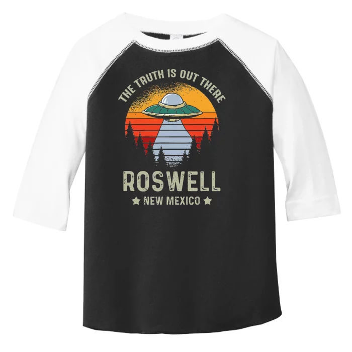 Truth Is Out There Roswell New Mexico Alien Abduction Ufo Toddler Fine Jersey T-Shirt