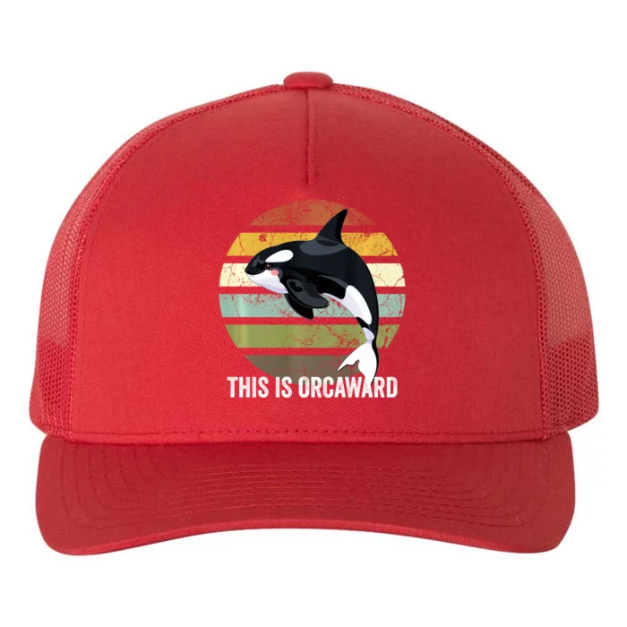 This Is Orcaward Whale Lover Orca Yupoong Adult 5-Panel Trucker Hat