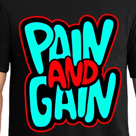 Train Insane Or Ramain The Same No Pain No Gain Gift Pajama Set