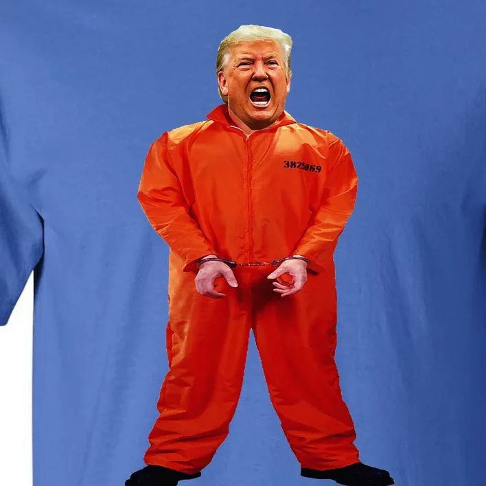 Trump In Orange Jumpsuit Tall T-Shirt