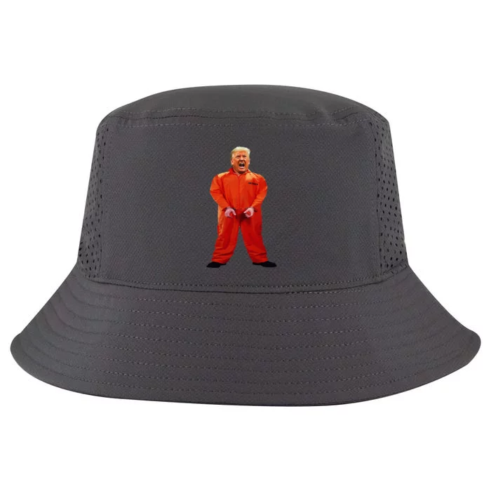 Trump In Orange Jumpsuit Cool Comfort Performance Bucket Hat