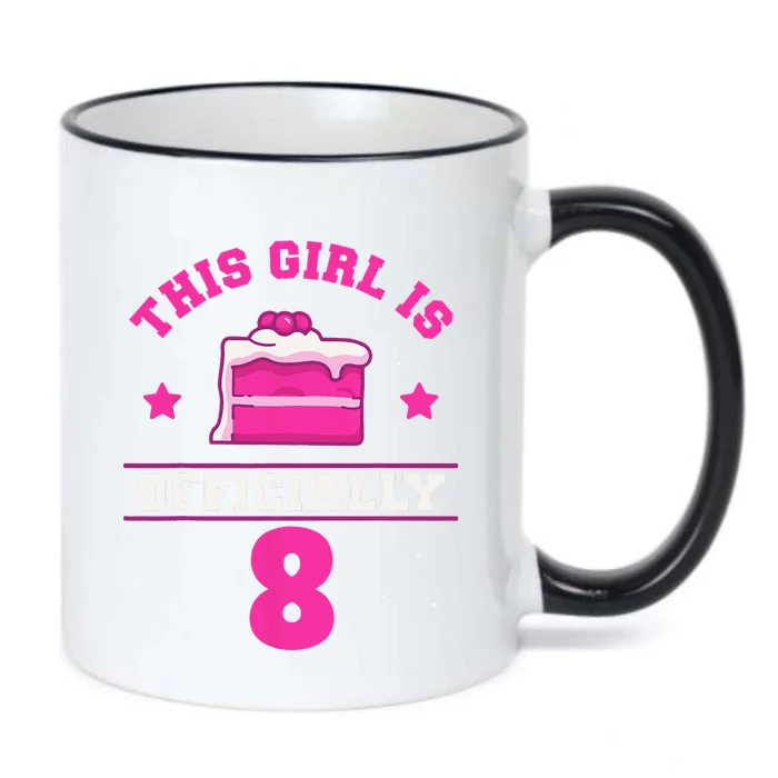 This Is Officiallyy 8 Age Old Birthday Years Her Eight Black Color Changing Mug