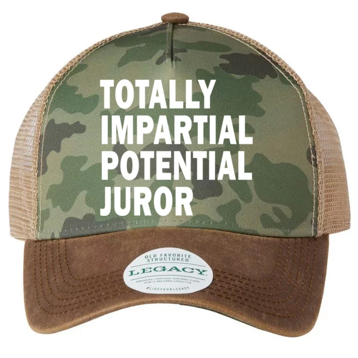 Totally Impartial Potential Juror Legacy Tie Dye Trucker Hat