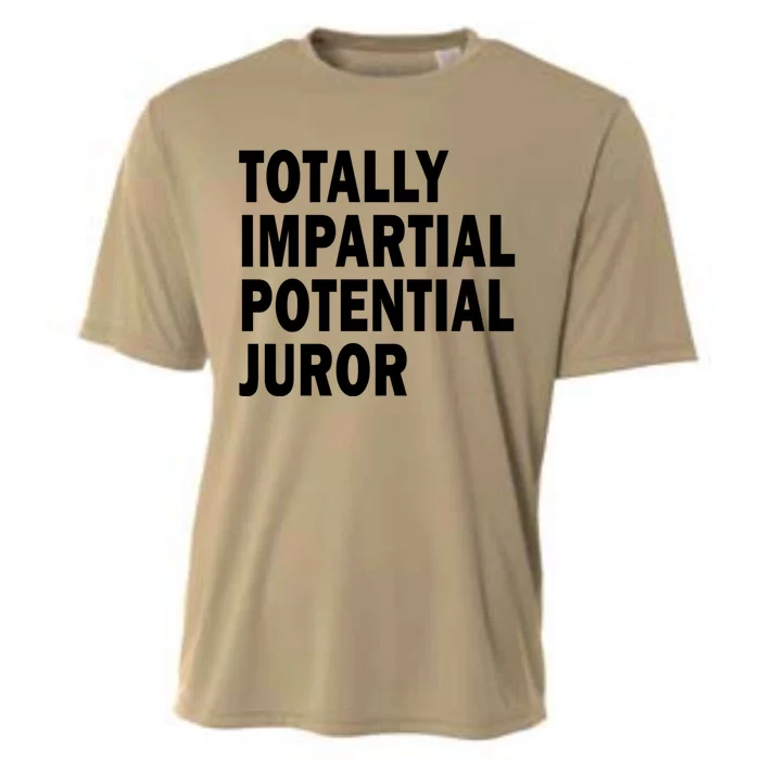 Totally Impartial Potential Juror Cooling Performance Crew T-Shirt