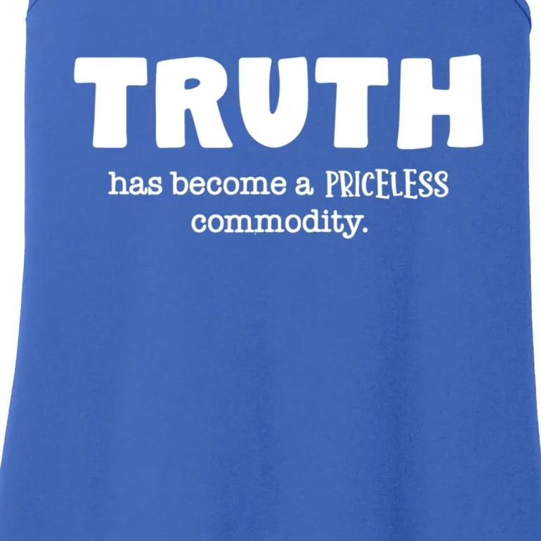 Truth Is Priceless Gift Ladies Essential Tank