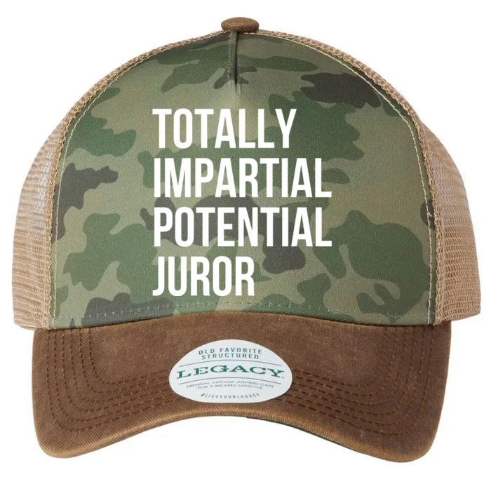 Totally Impartial Potential Juror Legacy Tie Dye Trucker Hat