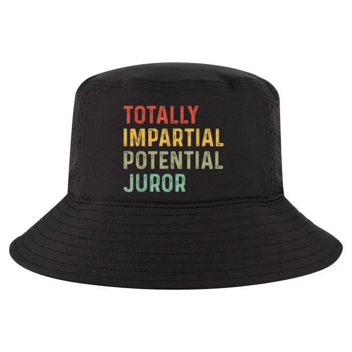 Totally Impartial Potential Juror Cool Comfort Performance Bucket Hat