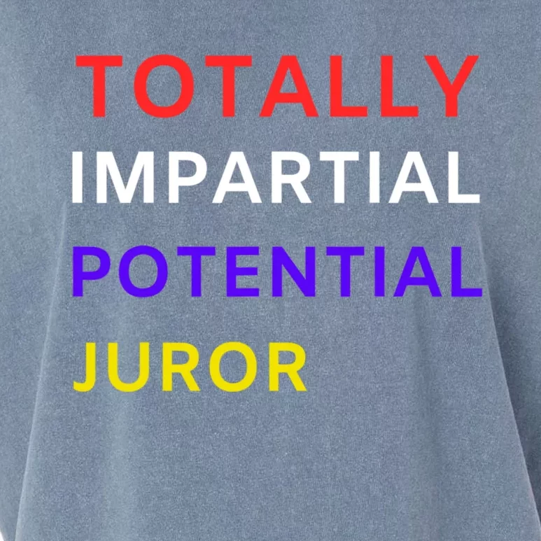 Totally Impartial Potential Juror Garment-Dyed Women's Muscle Tee