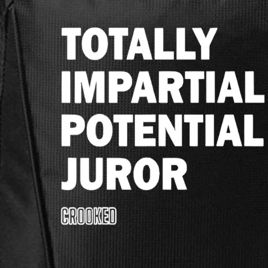 Totally Impartial Potential Juror City Backpack