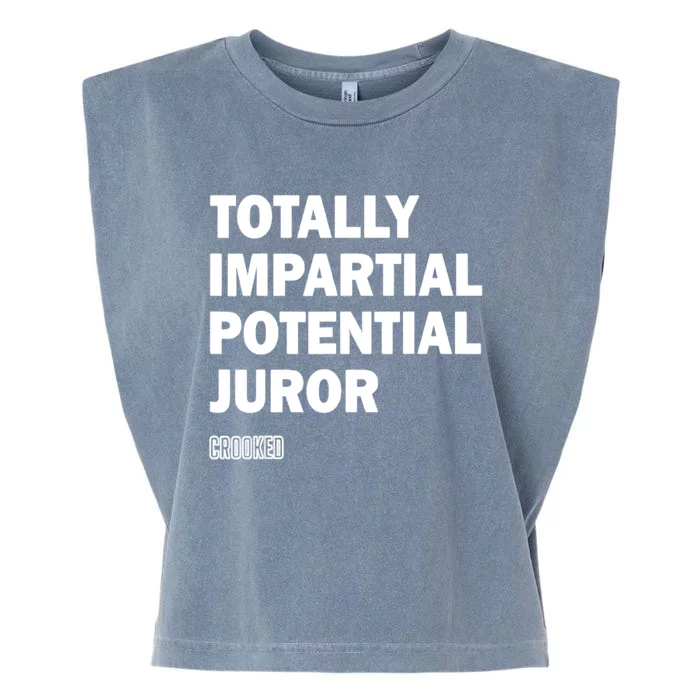 Totally Impartial Potential Juror Garment-Dyed Women's Muscle Tee