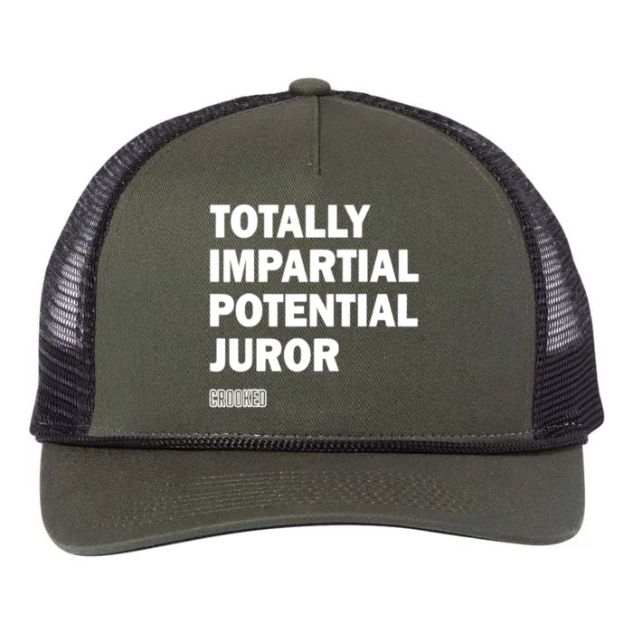 Totally Impartial Potential Juror Retro Rope Trucker Hat Cap