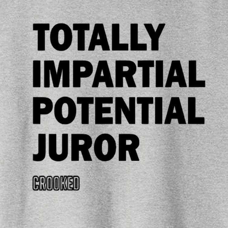 Totally Impartial Potential Juror Women's Crop Top Tee