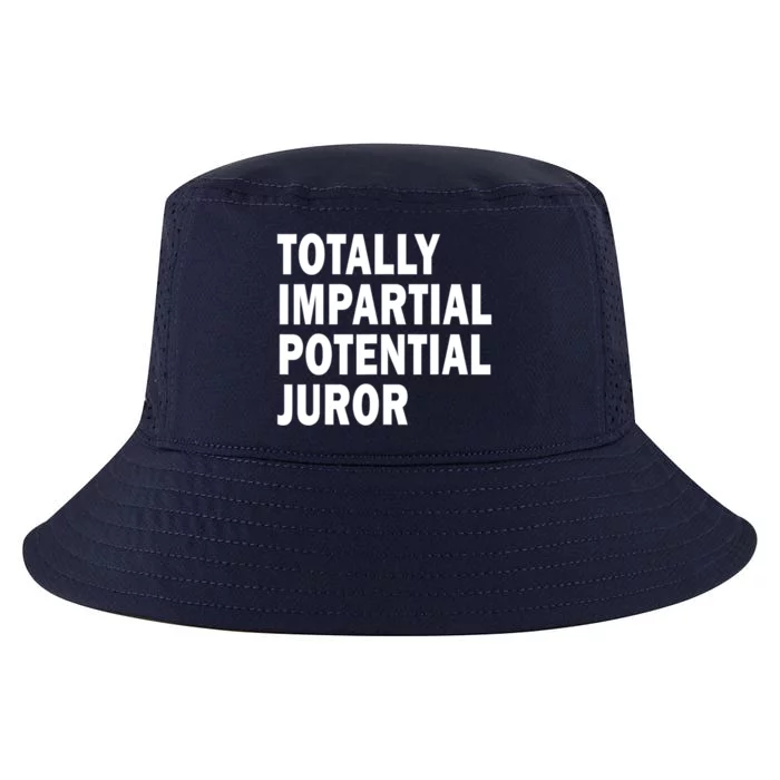 Totally Impartial Potential Juror Cool Comfort Performance Bucket Hat