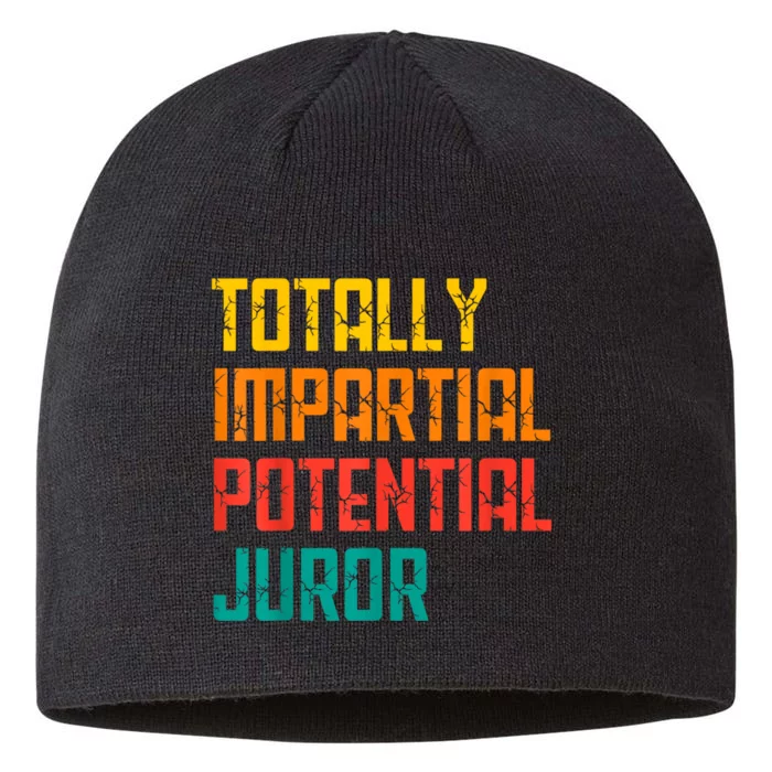 Totally Impartial Potential Juror 8 1/2in Sustainable Knit Beanie