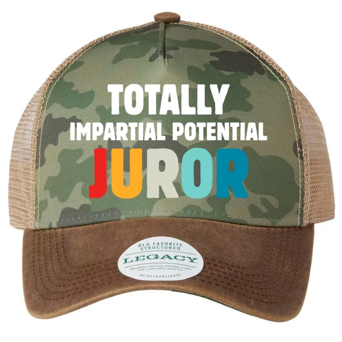 Totally Impartial Potential Juror Legacy Tie Dye Trucker Hat