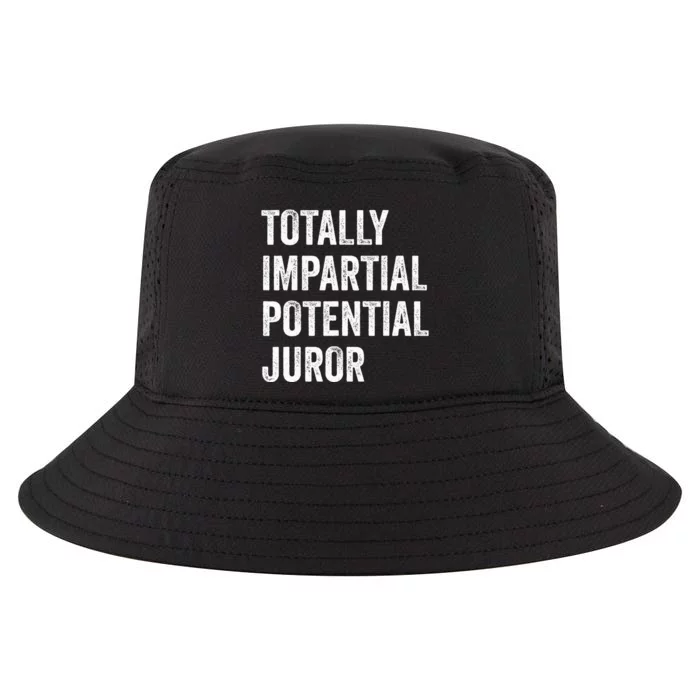 Totally Impartial Potential Juror Cool Comfort Performance Bucket Hat