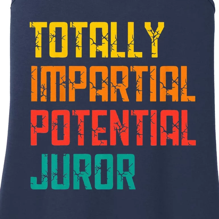 Totally Impartial Potential Juror Tee Ladies Essential Tank