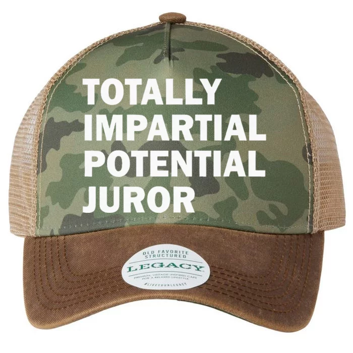 Totally Impartial Potential Juror Legacy Tie Dye Trucker Hat