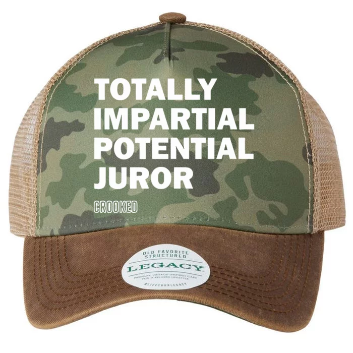 Totally Impartial Potential Juror Legacy Tie Dye Trucker Hat