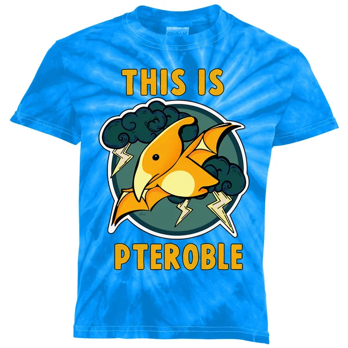 This Is Pteroble Kids Tie-Dye T-Shirt