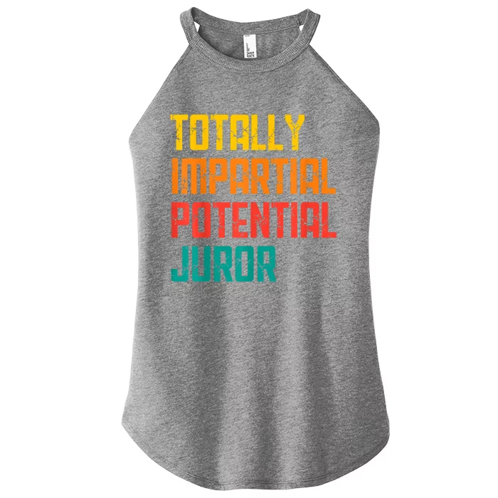 Totally Impartial Potential Juror Tee Women’s Perfect Tri Rocker Tank