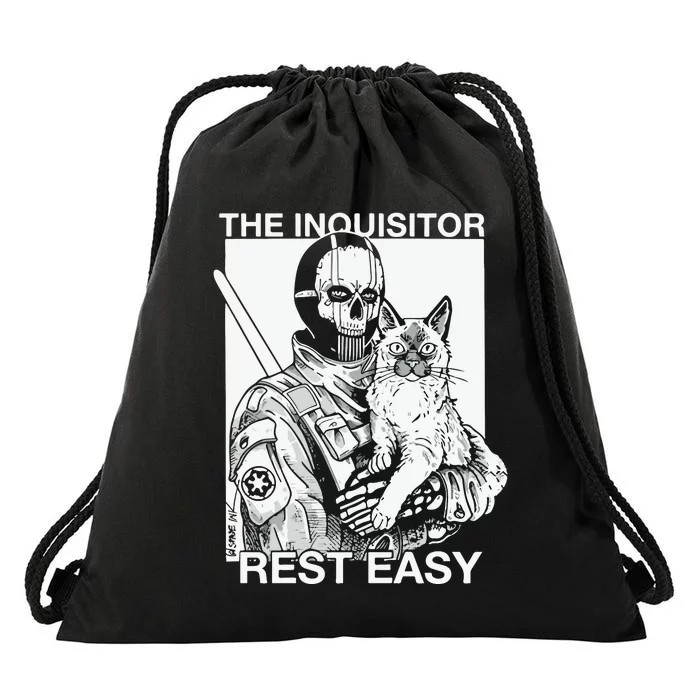 The Inquisitor Rest Easy Drawstring Bag