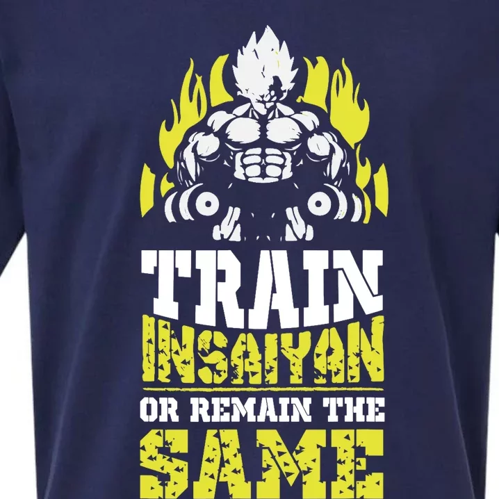 Train Insaiyan Remain The Same Workout Anime Gym Sueded Cloud Jersey T-Shirt