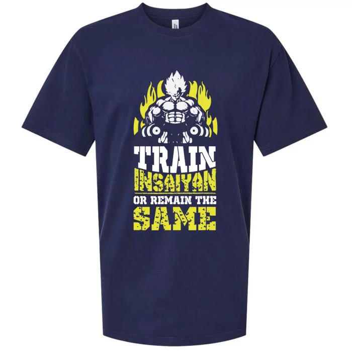 Train Insaiyan Remain The Same Workout Anime Gym Sueded Cloud Jersey T-Shirt