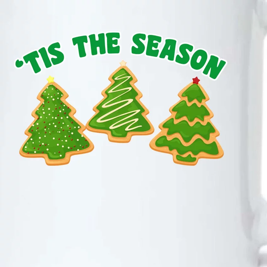 'Tis The Season Cute Funny Christmas Black Color Changing Mug