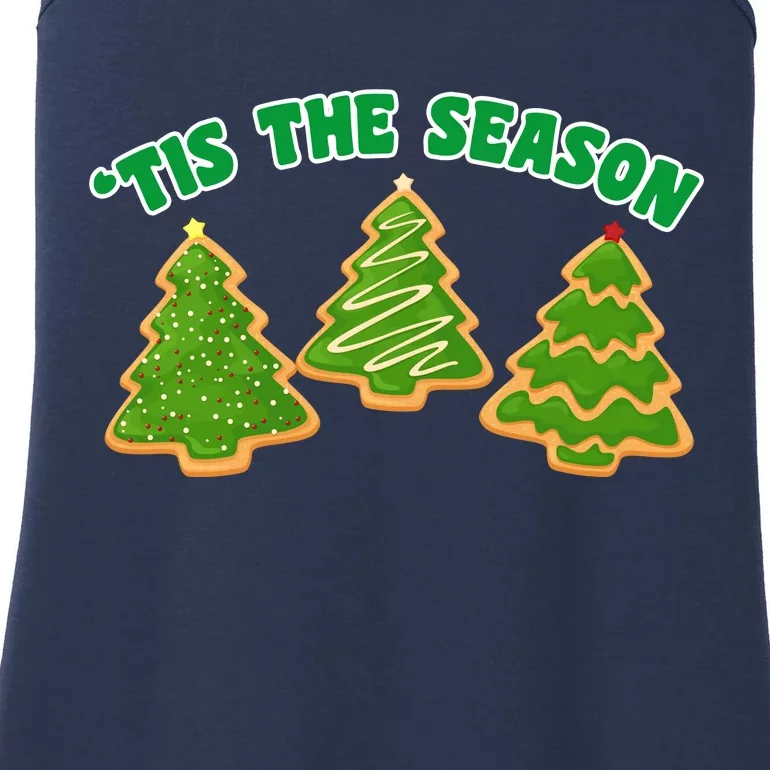 'Tis The Season Cute Funny Christmas Ladies Essential Tank